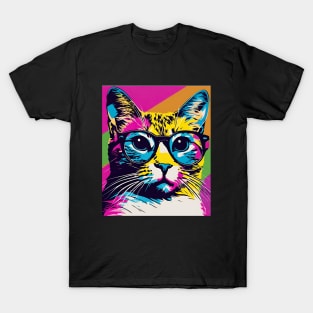 Cat With Glasses T-Shirt